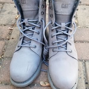 Womens wide Caterpillar steel toe Echo workboots